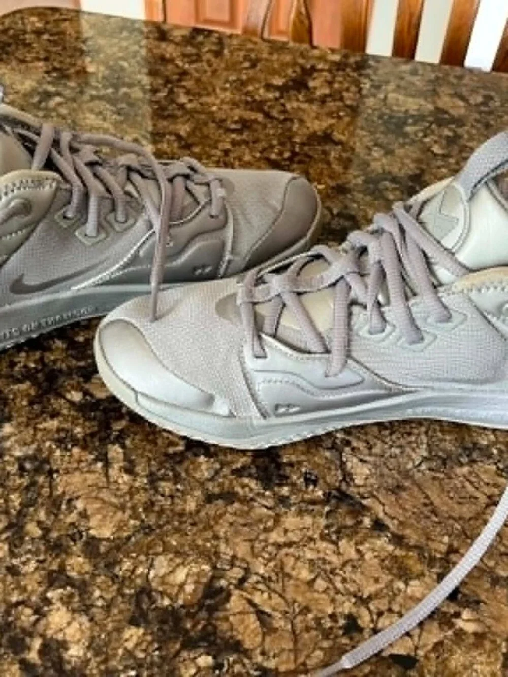 Nike NASA Silver High Top Shoes